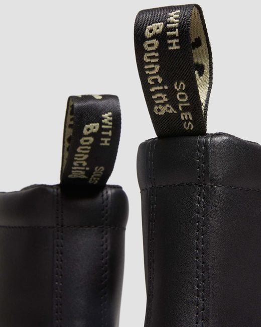 Dr. Martens Black Rikard Contrast Sole Platform Lace Up Boots for men
