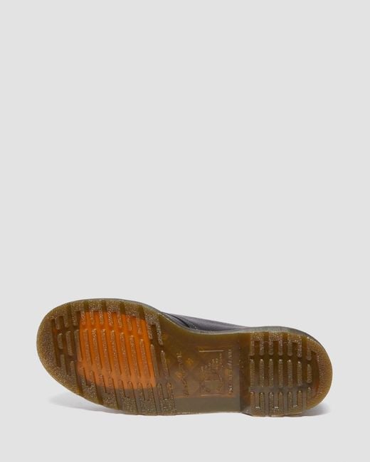Zapatos 1461 monk de piel con hebilla Dr. Martens de hombre de color Black