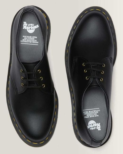 Dr. Martens Black Vegan 1461 Felix Oxford Shoes