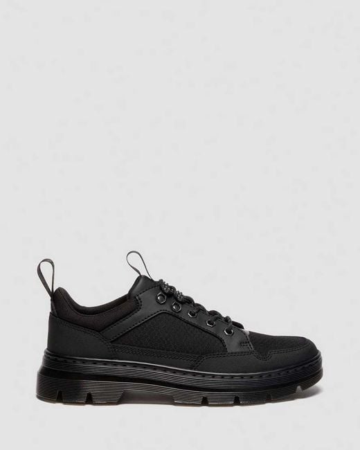 Dr. Martens Black Reeder Mk.02 Canvas & Leather Utility Shoes