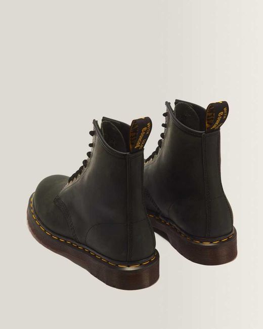 Dr. Martens Black 1460 Crazy Horse Leather Boots for men
