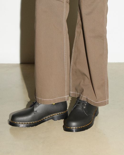 Scarpe oxford 1461 di Dr. Martens in Black da Uomo