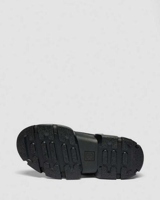 Dr. Martens Black Dmxl Distressed Patent Leather Chelsea Boots for men