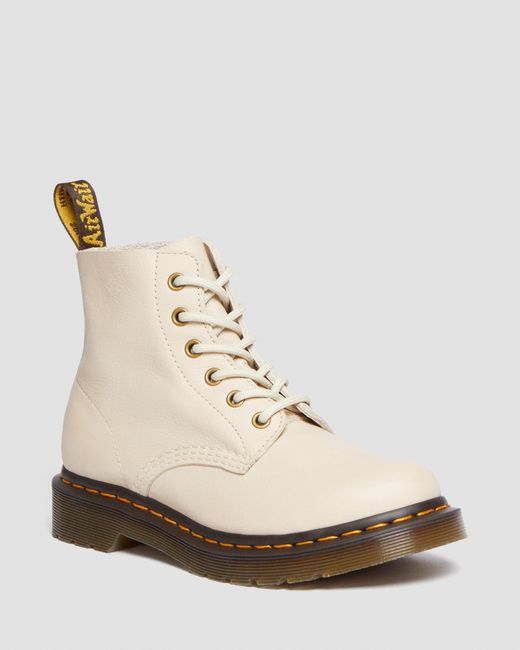 Dr. Martens Natural 101 Unbound Virginia Leather Ankle Boots