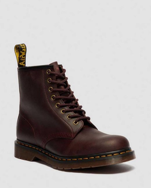 Dr. Martens Brown 1460 Crazy Horse Leather Boots