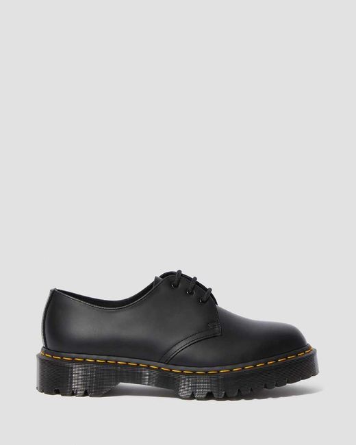 Dr. Martens Black 1461 Quad Platform Shoes