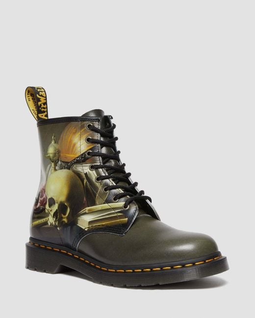 Revers cuir boots 1460 the national gallery harmen steenwyck, taille: 37 Dr. Martens en coloris Black