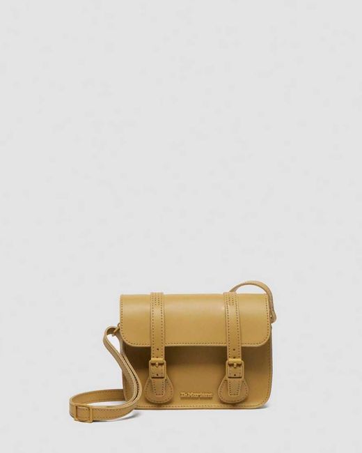 Dr. Martens Natural 7" Smooth Leather Satchel