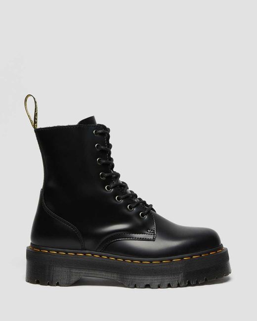 Dr. Martens Unisex Jadon Boot Smooth Leather Platforms Black
