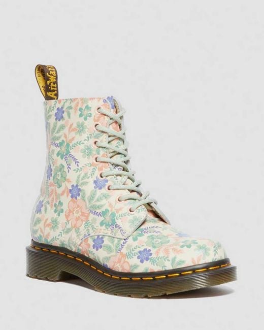 Dr. Martens Multicolor 1460 Pascal Floral Reclaimed Leather Boots