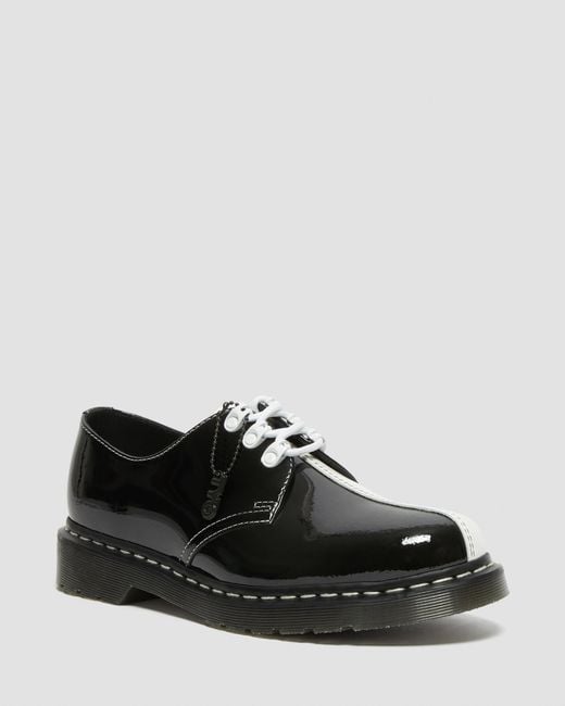 Dr. Martens Black 1461 Tokyo Patent Leather Oxford Shoes for men