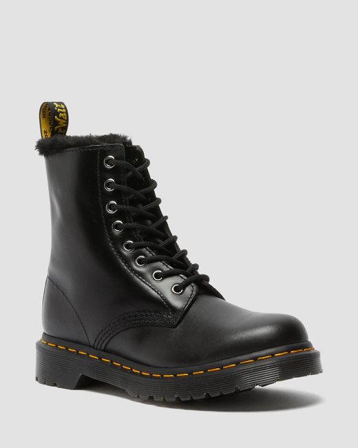 Pelle 1460 serena stivali di Dr. Martens in Black