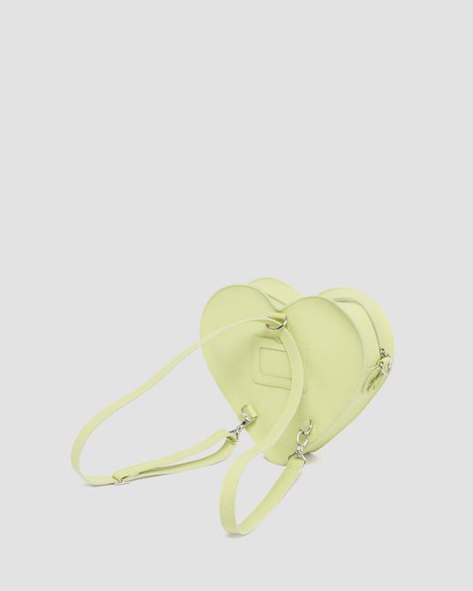 Dr. Martens Yellow Heart Shaped Leather Backpack