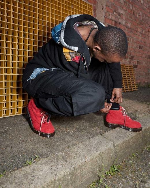 Dr. martens 939 ben 6 eye padded collar boot online