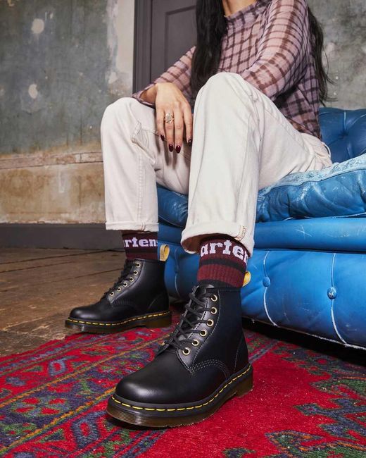 Dr. Martens Black Vegan 101 Ankle Boots
