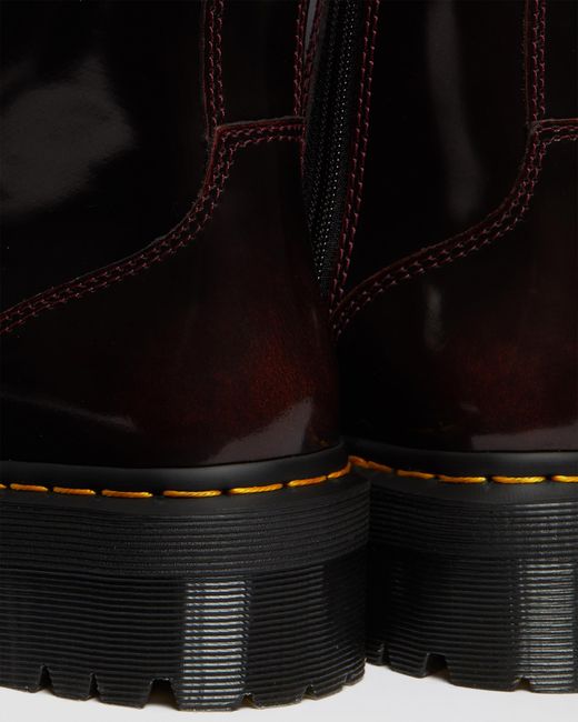 Dr. Martens Leer Jadon Arcadia Platform Schoenen in het Black