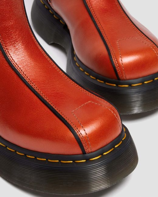 Dr. Martens Red Buzz Hi