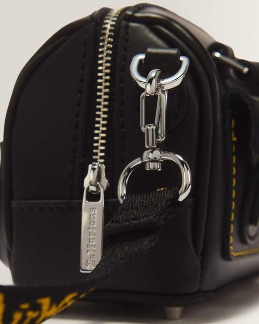 Dr. Martens Black Mini Top Handle Leather Bag