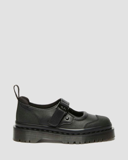 Dr. Martens Black Indica Ii Tech Strap Bex Mary Jane Shoes