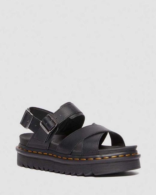 Dr. Martens Black Elphie Mj Shoes, Leather