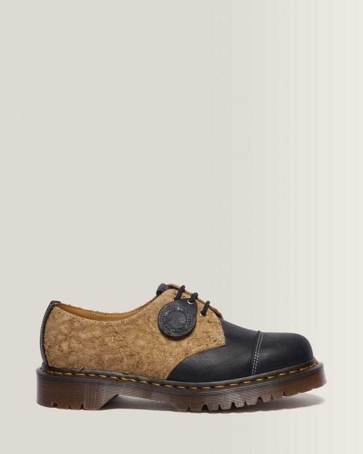 Dr. Martens Brown 1461 Dead Stock Shoes for men