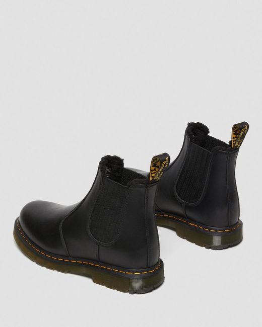 Dr. Martens 2976 Dm's Wintergrip Leather Chelsea Blizzard Waterproof Boots in Black for Men | Lyst