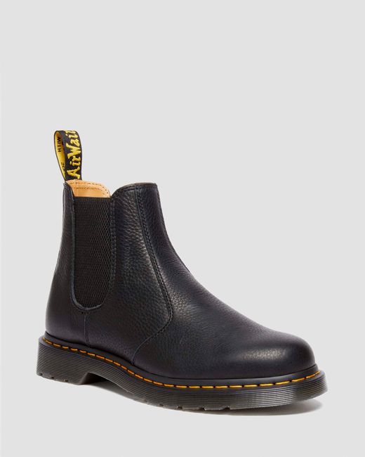 Dr. Martens Black 2976 Leather Chelsea Boots