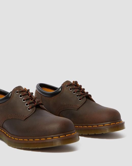 Dr. Martens Brown 8053 Crazy Horse Leather Casual Shoes