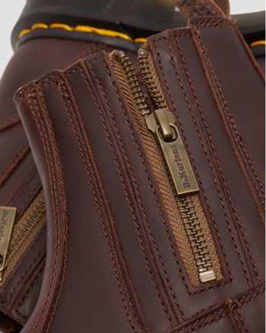 Dr. Martens 2976 alyson wintergrip chelsea stiefel dunkelbraun in Braun Lyst DE