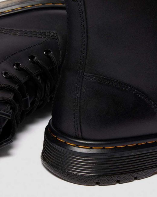 Dr. Martens Black Brookline Chukka Leather Casual Boots