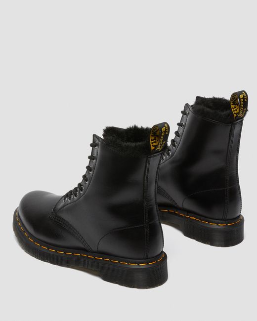 Pelle 1460 serena stivali di Dr. Martens in Black