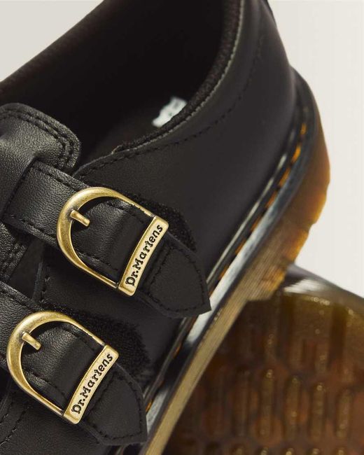Dr. Martens Black Youth 8065 Mary Jane Shoes for men