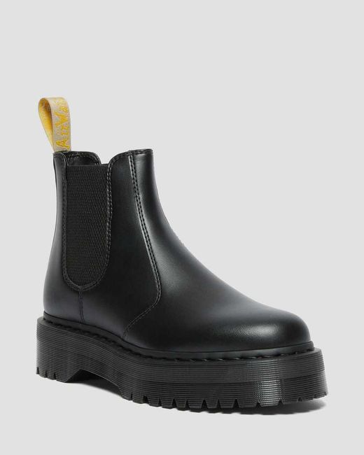 Dr. Martens Black 2976 Felix Vegan Platform Chelsea Boots