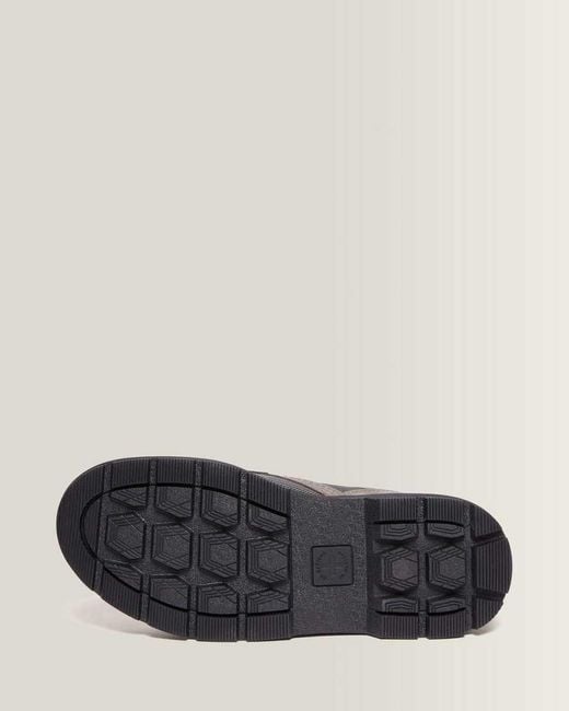 Dr. Martens Black Combs Tech Ii Fleece-Lined Casual Boots for men