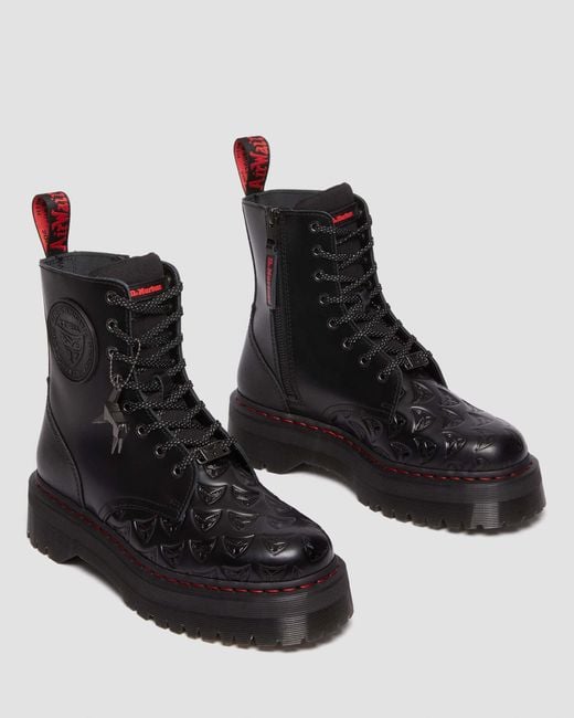 Dr. Martens Black Jadon Blade Runner Leather Boots for men