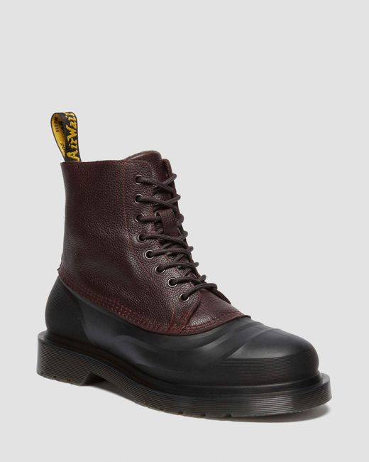 Dr. Martens Black 1460 Fleece Lined Sub Boots