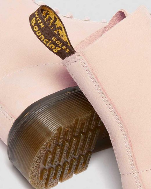 Dr. Martens Pink 1460 Pascal Nubuck Leather Boots