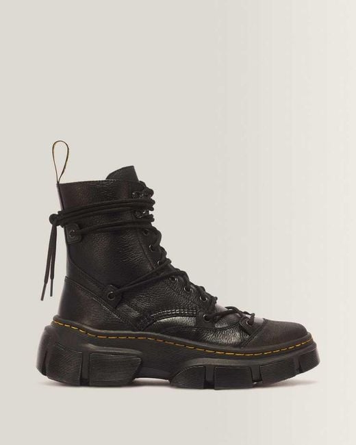 Dr. Martens Dmxl 8-Eye Leather Boots in Black for Men | Lyst
