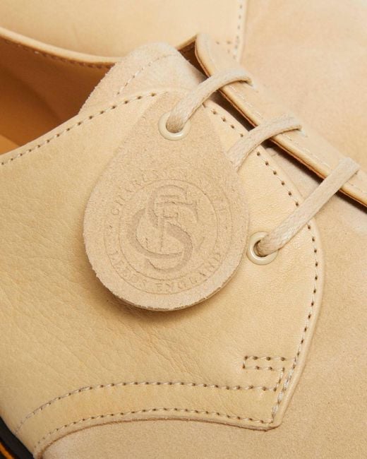 Dr. Martens Natural 1461 Made In England Suede Oxford Shoes for men