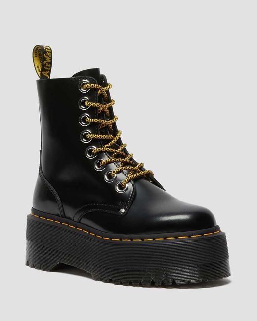 Dr. Martens Unisex Vegan Jadon Boot Max Platforms Black Lyst UK
