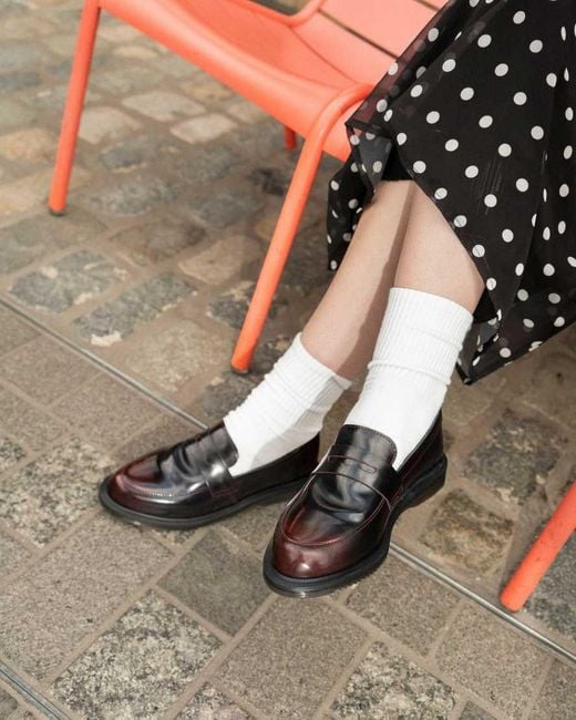Dr. Martens Black Temara Arcadia Leather Loafers