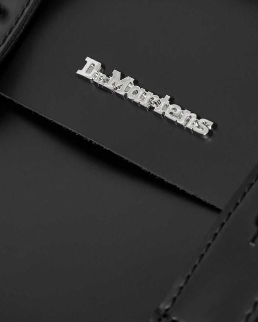 Dr. Martens Black Leather Small Backpack