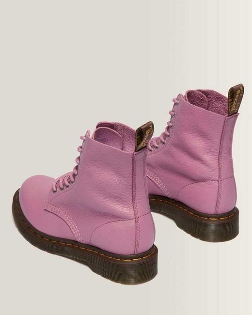 Dr. Martens Pink 1460 Soft Leather Boots