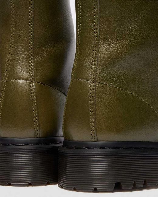 Dr. Martens Green 1460 Bex Eclipse Soft Leather Boots for men