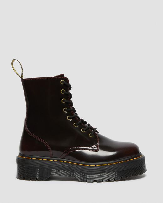 Dr. Martens Leer Jadon Arcadia Platform Schoenen in het Black