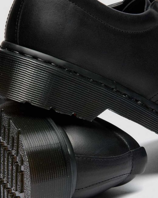 Dr. Martens Black 1461 Mhl Eye Leather Shoes for men