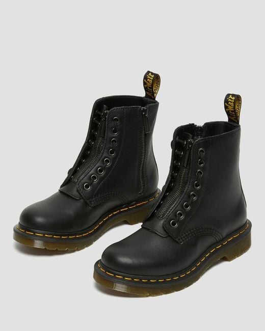 Dr. Martens Black 's Pascal Zipper Boots