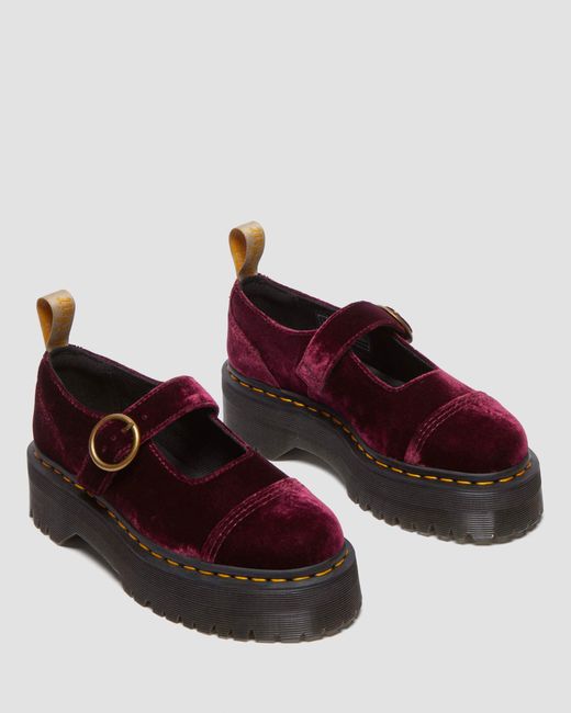 Chaussures Mary Jane Femme Velours Noir - Confortables, Pour Yoga Ou Danse