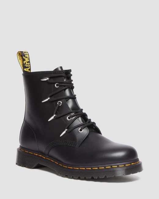 Dr. Martens 1460 Alien Hardware Leather Lace Up Boots in Black for Men |  Lyst