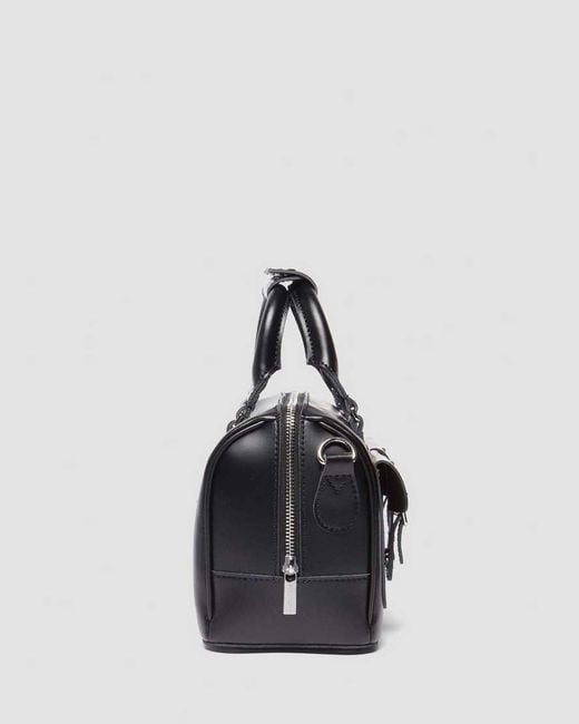 Dr. Martens Black Kiev Leather Top Handle Bag